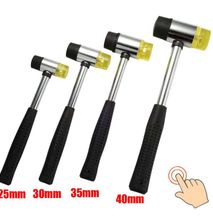 Mallet Soft Rubber Hammer Double Faced Tap Non-Slip Multifunctional Window Bead Double Face Tap Rubber Hammer Mallet